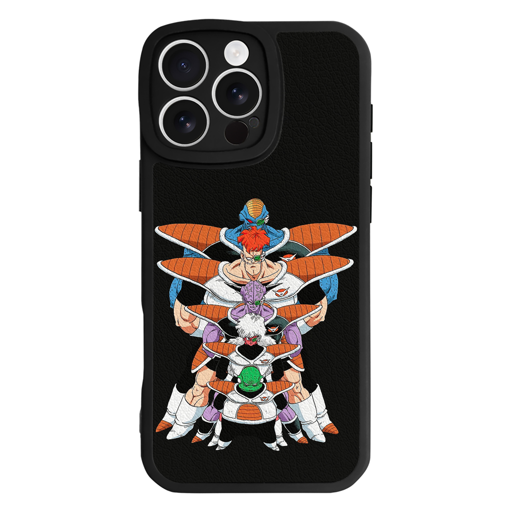 （画像用） ドラゴンボール DRAGON BALL 【iPhone 16シリーズ対応】シリコンスマホケース（レザー調） 材質：シリコン